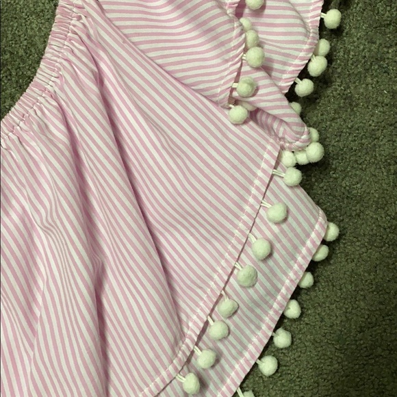 Off the Shoulder Top with Tassels - Picture 4 of 5